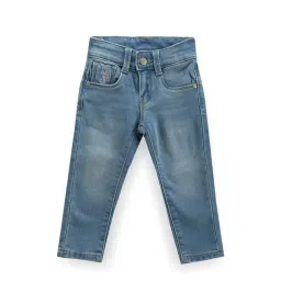 U.S. Polo Assn. Kids Blue Solid Jeans-picture-10