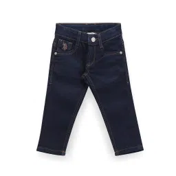 U.S. Polo Assn. Kids Blue Solid Jeans image 1