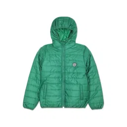 U.S. Polo Assn. Kids Green Regular Fit Full Sleeves Puffer Jacket-picture-47