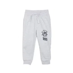 U.S. Polo Assn. Kids Grey Solid Joggers-picture-35