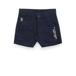 U.S. Polo Assn. Kids Navy Printed Shorts-picture-32