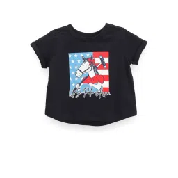 U.S. Polo Assn. Kids Navy Printed T-Shirt-picture-13