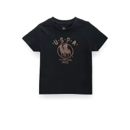 U.S. Polo Assn. Kids Navy Printed T-Shirt-picture-22