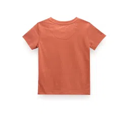 U.S. Polo Assn. Kids Rust Printed T-Shirt image 2