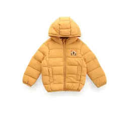 U.S. Polo Assn. Kids Yellow Quilted Full Sleeves Puffer Jacket-picture-41