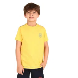 U.S. Polo Assn. Kids Yellow Solid T-Shirt-picture-14