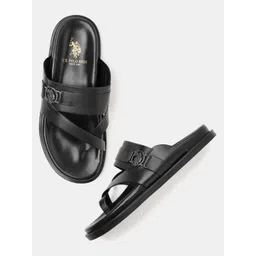 U.S. Polo Assn. Koke Men Leather Comfort Sandals-picture-37