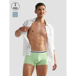 U.S. Polo Assn. Light Green & Sky Blue Trunks - Pack of 2-picture-28
