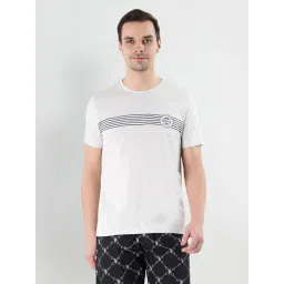U.S. Polo Assn. Light Grey Striped Lounge T-Shirt-picture-37