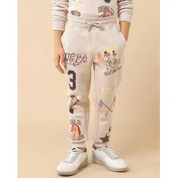 u.s. polo assn. Logo Print Joggers with Drawstrings Waist-picture-30