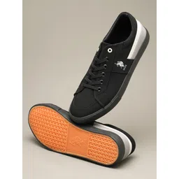 U.S. Polo Assn. Men Black & White Sneakers-picture-16