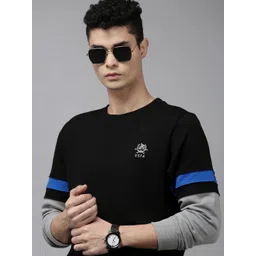 U.S. Polo Assn. Men Black Solid Sweatshirt-picture-42