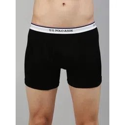 U.S. Polo Assn. Men Black Solid Trunks I667-002-P1-picture-31