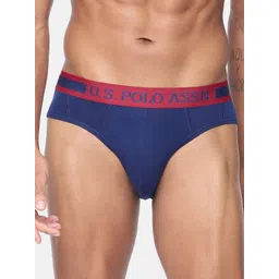 U.S. Polo Assn. Men Blue Solid Briefs Z9I100-656-PL-picture-39