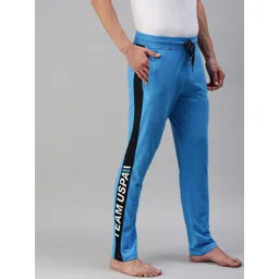 U.S. Polo Assn. Men Blue Solid Lounge Pants-picture-12