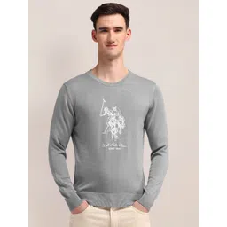U.S. Polo Assn. Men Brand Logo Cotton Printed Pullover-picture-42