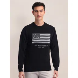 U.S. Polo Assn. Men Brand Logo Printed Cotton Pullover-picture-12