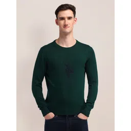 U.S. Polo Assn. Men Brand Logo Printed Pullover Sweaters-picture-45