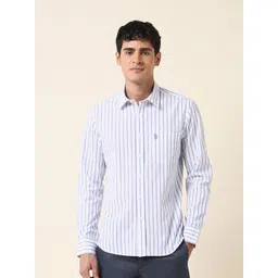 U.S. Polo Assn. Men Classic Tailored Fit Striped Casual Shirt image 5