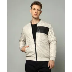 u.s. polo assn. Men Colourblock Regular Fit Bomber Jacket-picture-13