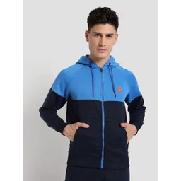 U.S. Polo Assn. Men Colourblocked Performance Hoodie-picture-18