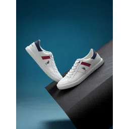 U.S. Polo Assn. Men Colourblocked PU Sneakers-picture-31