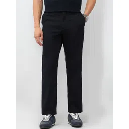 U.S. Polo Assn. Men Cotton Slim Fit Heathered Trousers-picture-13