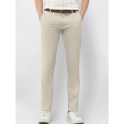 U.S. Polo Assn. Men Cotton Slim Fit Textured Trousers-picture-35