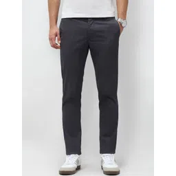 U.S. Polo Assn. Men Cotton Slim Fit Textured Trousers-picture-21