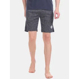 U.S. Polo Assn. Men Grey Solid Lounge Shorts I679-195-PL-picture-23