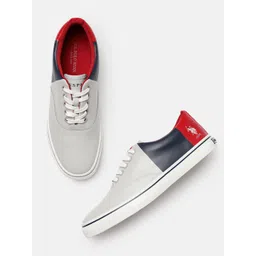 U.S. Polo Assn. Men Grey Solid Sneakers-picture-39
