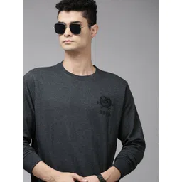 U.S. Polo Assn. Men Grey Solid Sweatshirt-picture-30