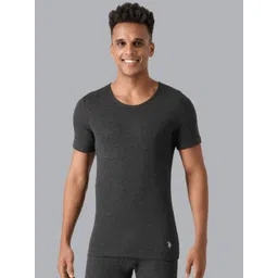 U.S. Polo Assn. Men Grey Solid Thermal Tops-picture-28