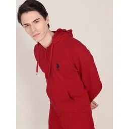 U.S. Polo Assn. Men Hooded Pure Cotton Sweatshirt-picture-38