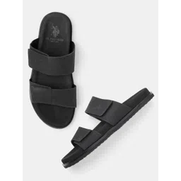 U.S. Polo Assn. Men Leather Comfort Sandals-picture-36