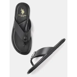 U.S. Polo Assn. Men Leather Comfort Sandals-picture-33
