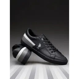 U.S. Polo Assn. Men PU Colourblocked Sneakers-picture-46