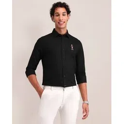 u.s. polo assn. Men Regular Fit Shirt with Full Sleeves-picture-30