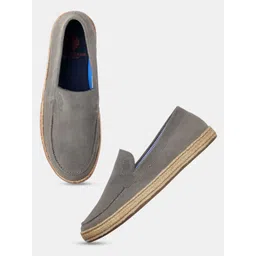 U.S. Polo Assn. Men Round Toe Leather Slip-On Sneakers-image-47