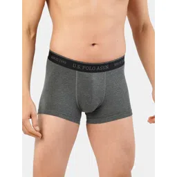 U.S. POLO ASSN. MEN SOLID GREY TRUNKS-picture-25