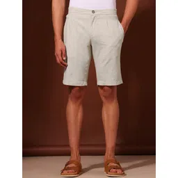 U.S. Polo Assn. Men Solid Slim Fit Mid-Rise Above Knee Shorts-picture-22