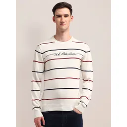 U.S. Polo Assn. Men Striped Cotton Pullover-picture-11