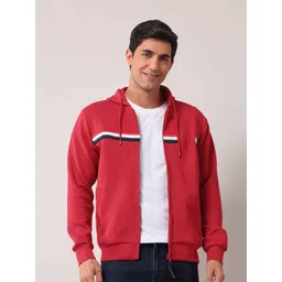 U.S. Polo Assn. Men Striped Hooded Sweatshirt-picture-36