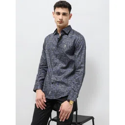 U.S. Polo Assn. Men Tailored Fit Floral Printed Casual Shirt-picture-36