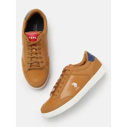 U.S. Polo Assn. Men Tan Brwon Liotto Sneakers-picture-12
