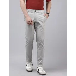 U.S. Polo Assn. Men Textured Slim Fit Trousers-picture-23