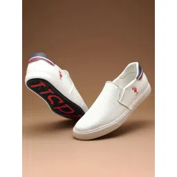 U.S. Polo Assn. Men's 2FD-CAMPBELL 4.0 Off-White Slip-On Shoes-picture-24