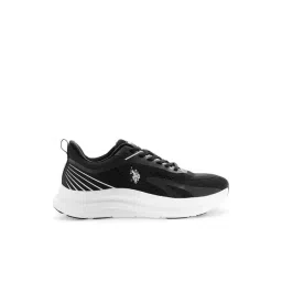 U.S. Polo Assn. Men's Black Running Shoes image 2