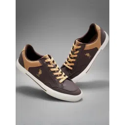 U.S. Polo Assn. Men's Brown Casual Sneakers-picture-42