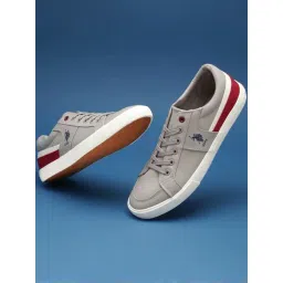 U.S. Polo Assn. Men's Clarkin Grey Casual Sneakers-picture-46